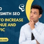 Locksmith SEO: 'Top 10 Locksmith SEO Tips to Increase Revenue and Traffic' banner with a thoughtful man